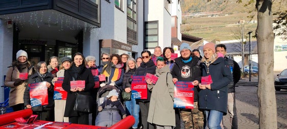 Naturno flashmob nel centro