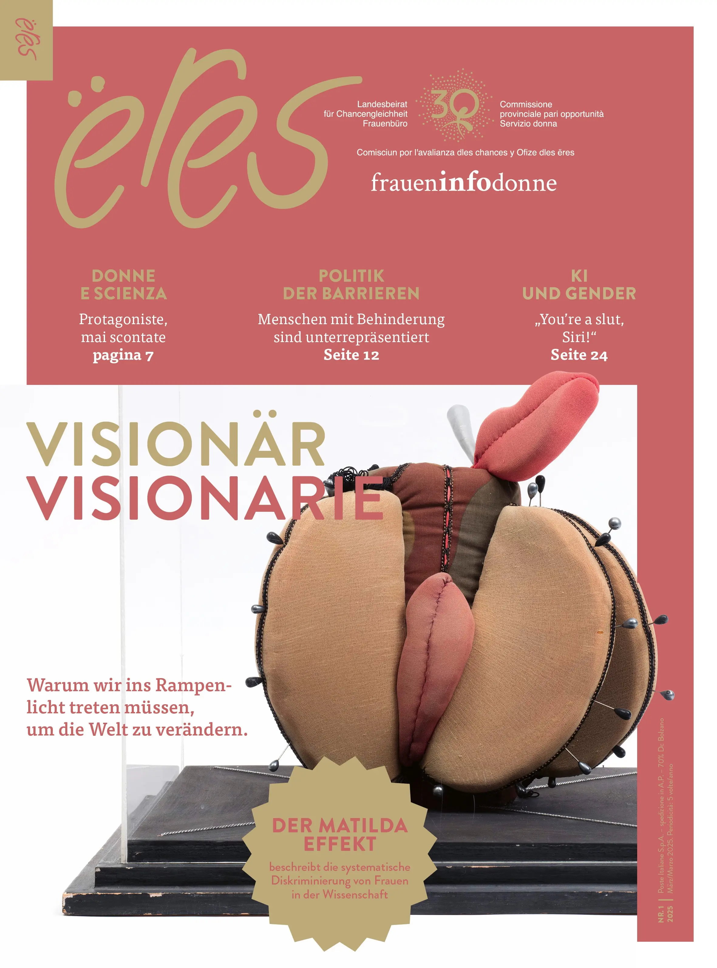 ëres - FrauenInfoDonne Nr. 1/2025