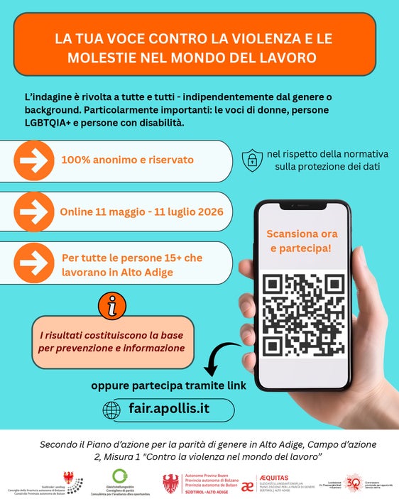 Indagine: Violenza e molestie nel mondo del lavoro