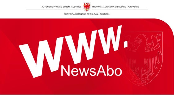 Abbonati al nostro servizio “NewsAbo” e riceverai tutte le informazioni via e-mail.
