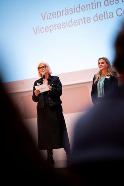 Nadia Mazzardis, Vizepräsidentin Landesbeirat für Chancengleichheit für Frauen (Foto: LPA/Fabio Brucculeri)