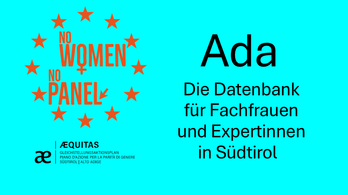 Sie sind eine Expertin auf Ihrem Gebiet? Dann tragen Sie sich in ADA ein, Zugang mit SPID