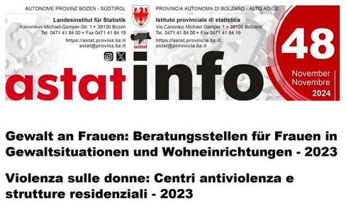160 donne in più rispetto al 2022 si sono rivolte a un centro di consulenza per le donne che vivono situazioni di violenza.