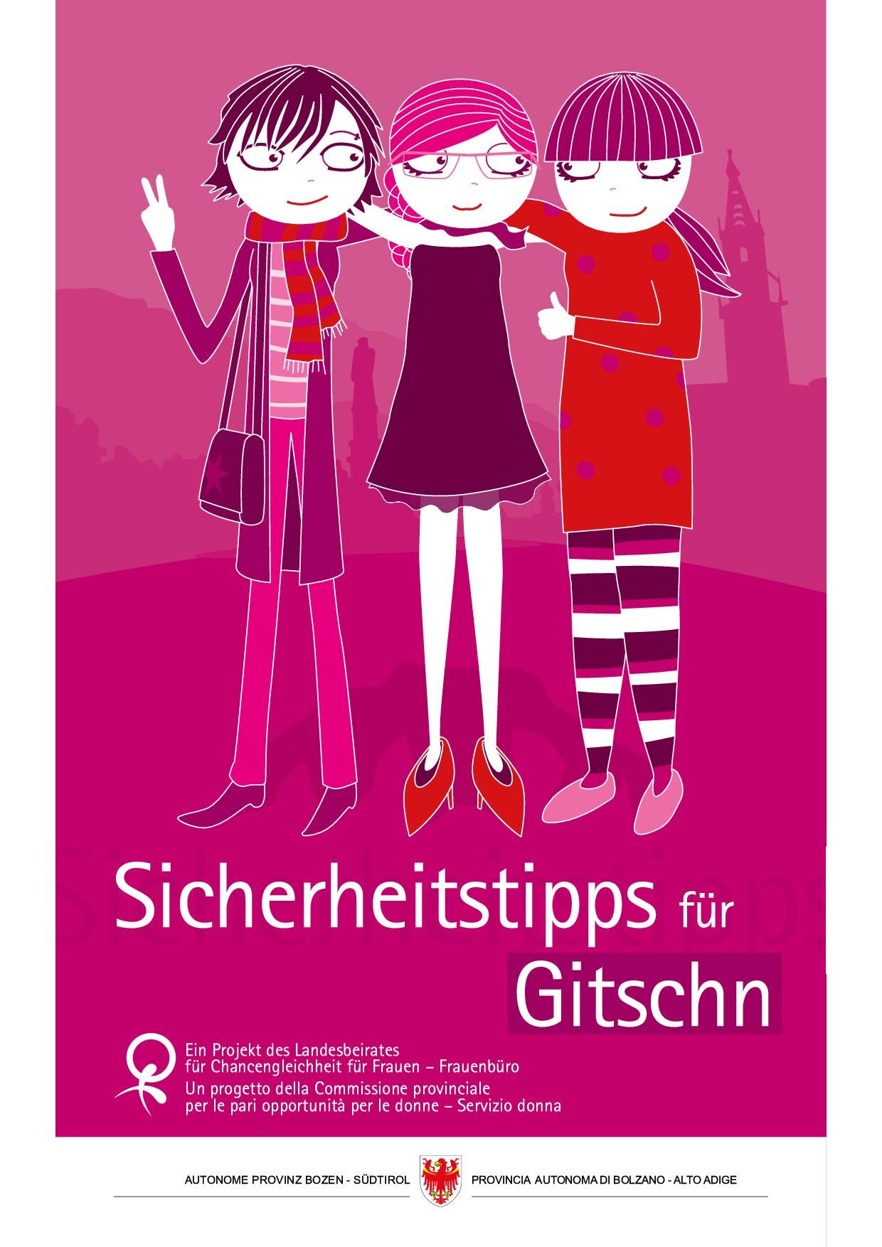 Broschüre „Sicherheitstipps für Gitschn“