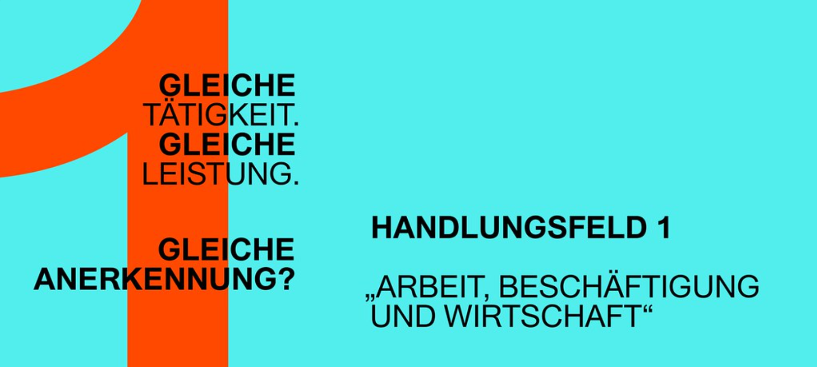 Handlungsfeld 1 - Arbeit, Beschäftigung und Wirtschaft