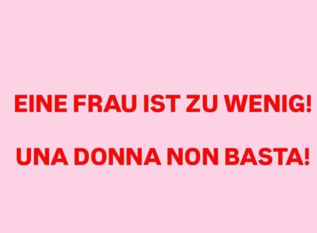 La quota femminile ha un enorme potere simbolico. 