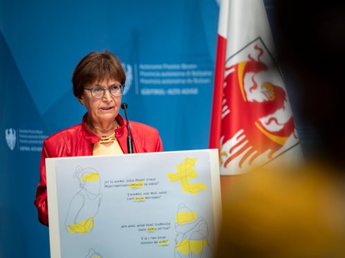 Coordina il gruppo di lavoro per la salute delle donne della Commissione provinciale per le pari opportunità: Sissi Prader (Foto: USP/Fabio Brucculeri)