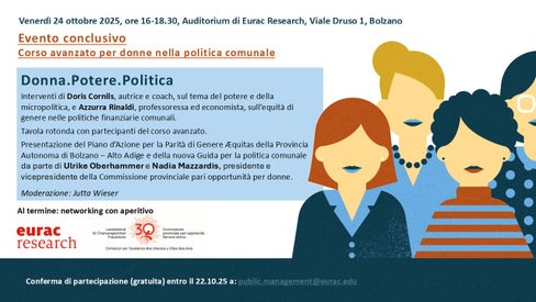 L'evento di networking conclusivo del corso di formazione per donne nella politica comunale