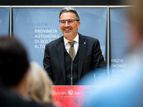 Il Presidente Kompatscher: Dobbiamo eliminare le disuguaglianze esistenti, è una lunga strada. (Foto: USC: Fabio Brucculeri)