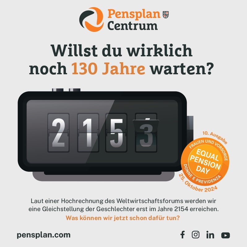 Der Equal Pension Day wird auch in diesem Jahr vom Landesbeirat für Chancengleichheit für Frauen unterstützt