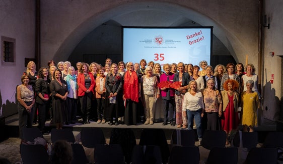 Donne impegnate nelle Commissioni provinciali pari opportunità degli ultimi 35 anni (Foto: USP/Manuela Tessaro)