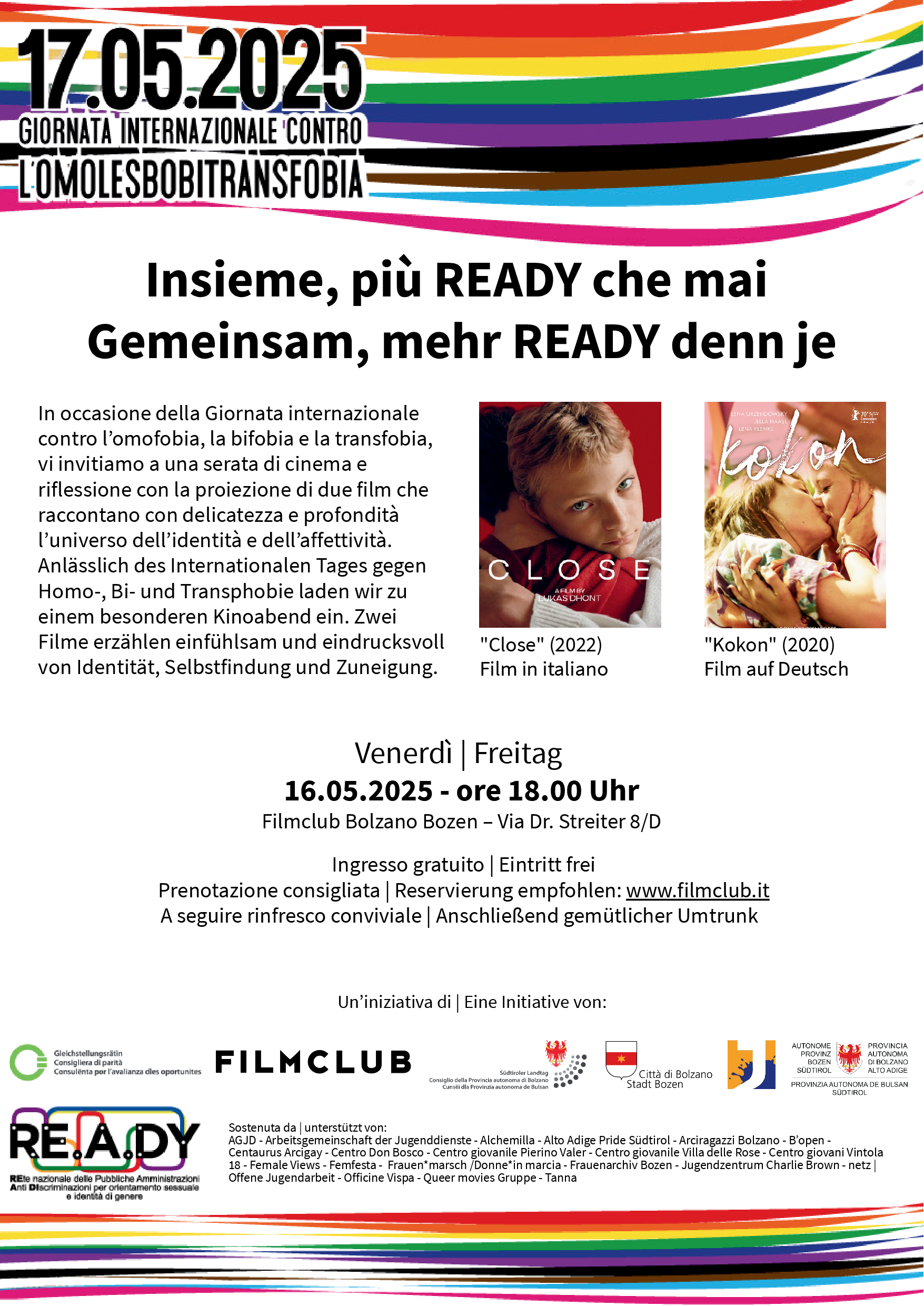 Flyer Veranstaltung 16.05.2025