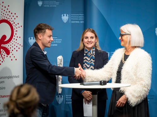 Secondo premio 2025: Niccolò Truzzi di Bolzano (Foto: USP/Fabio Brucculeri)