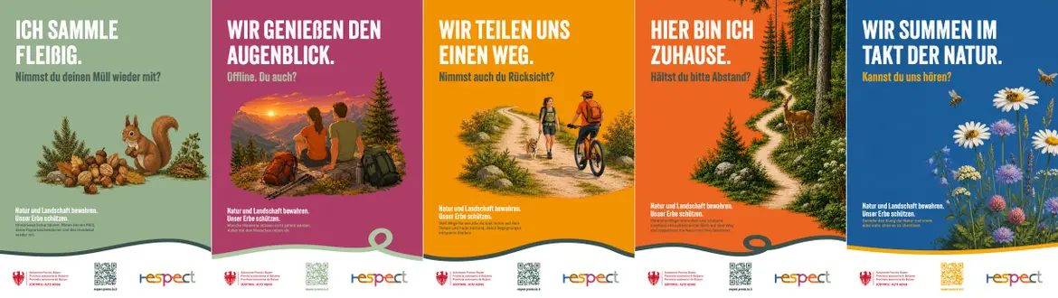 Key Visuals der Kampagne Key Visuals der Kampagne
