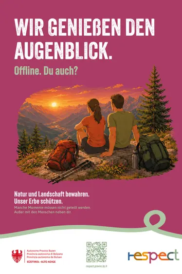 Wir genießen den Augenblick. Offline. Du auch?
Manche Momente müssen nicht geteilt werden. Außer mit den Menschen neben dir.