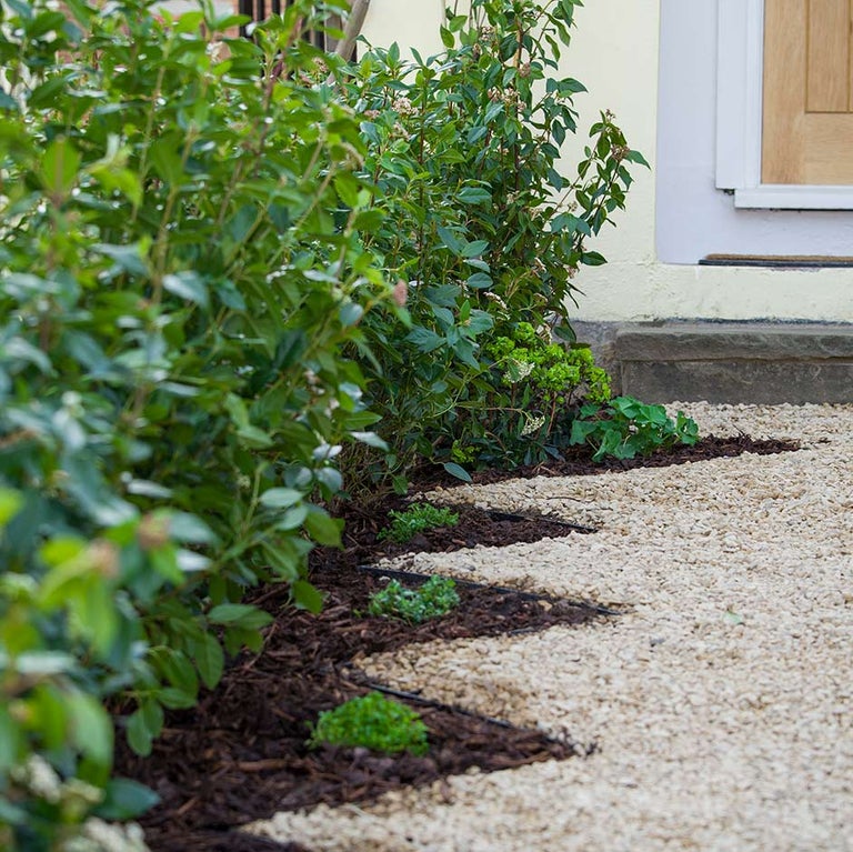 Front gardens: permeable paving