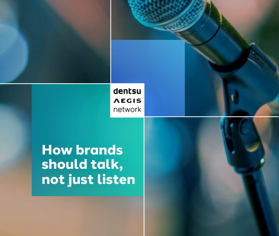 How Brands Should Talk Not Just Listen