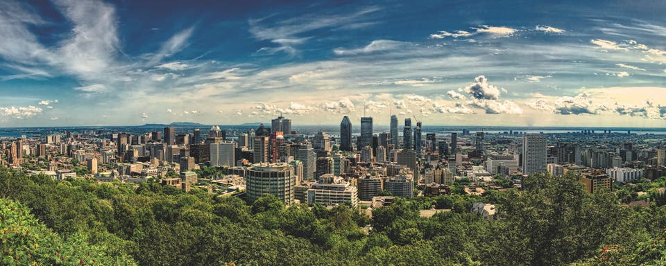 Montreal landscape photo