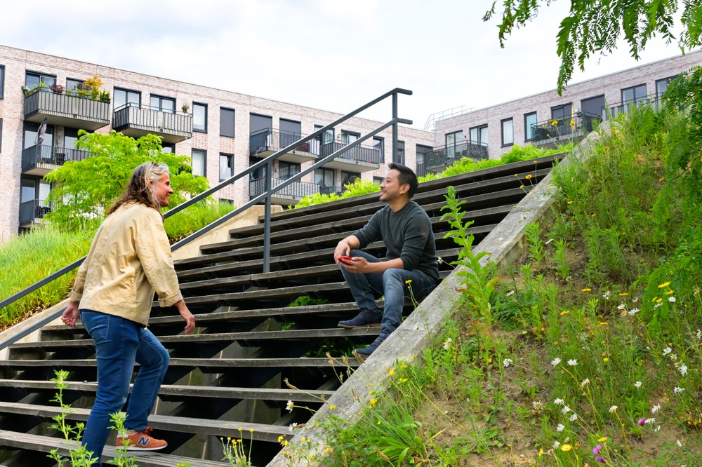 appartement en mensen