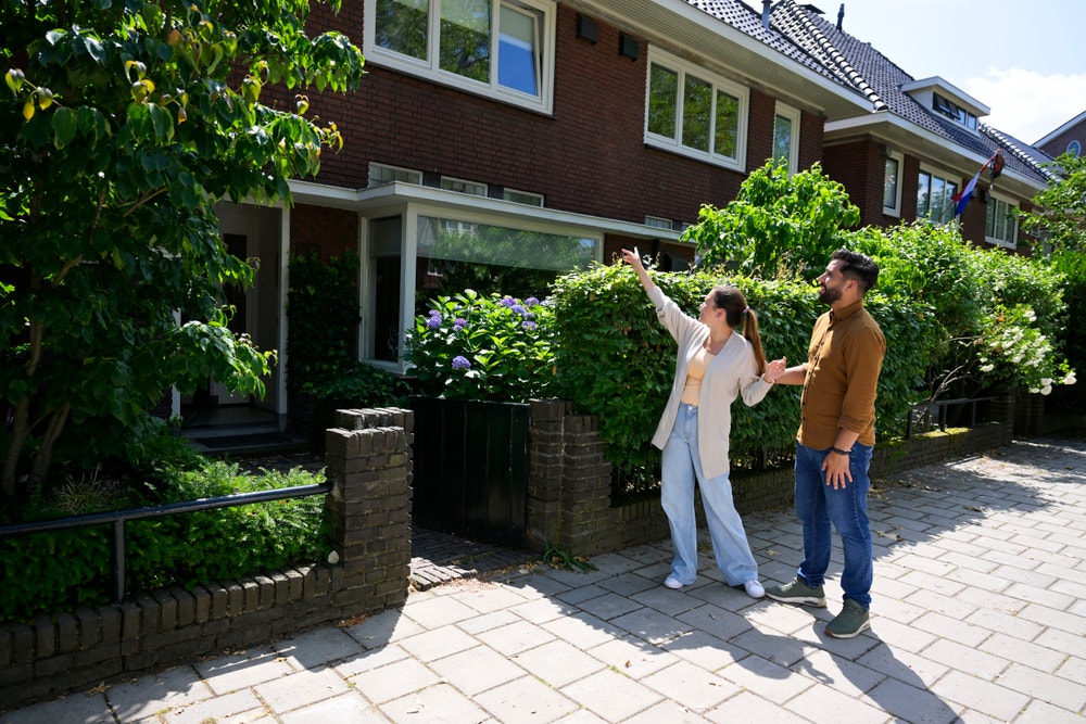 Starters staan voor hun eerste gekochte huis