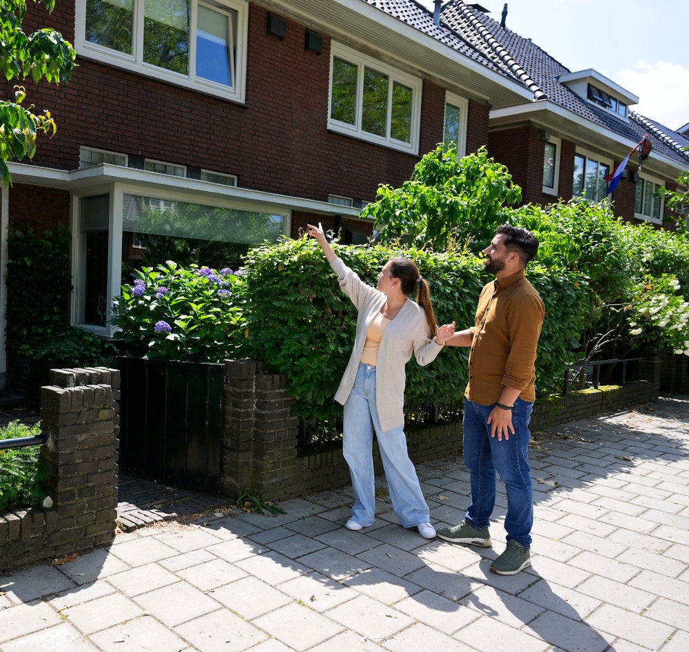 Starters staan voor hun eerste gekochte huis