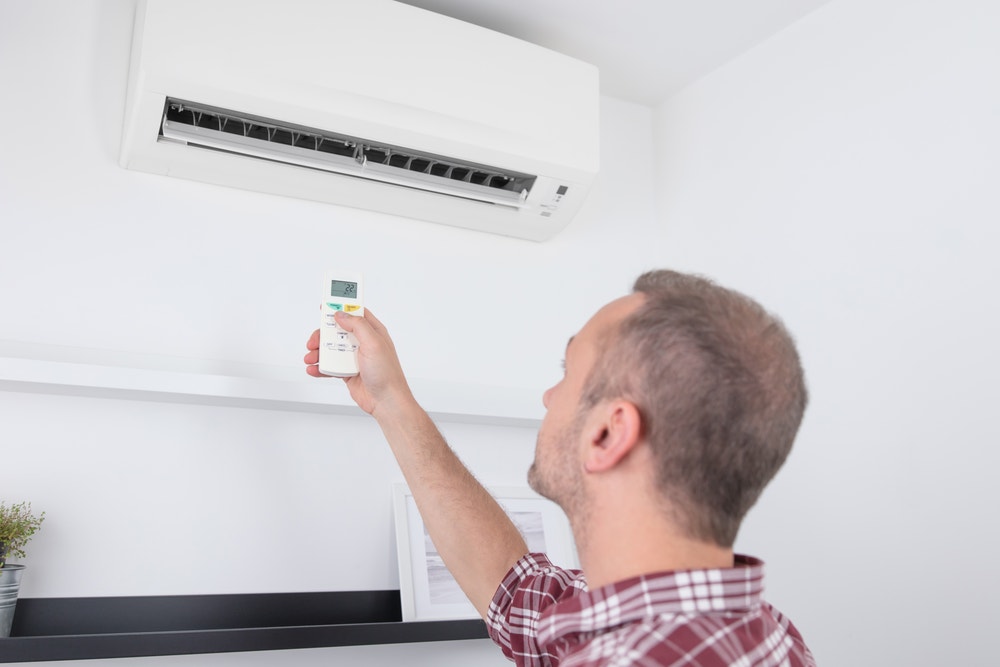 Airco om mee te verwarmen