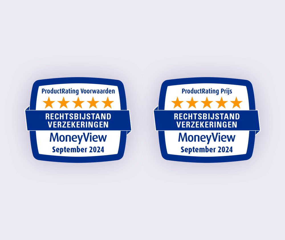 Moneyview rating Rechtsbijstandverzekering: Beste voorwaarden en prijs