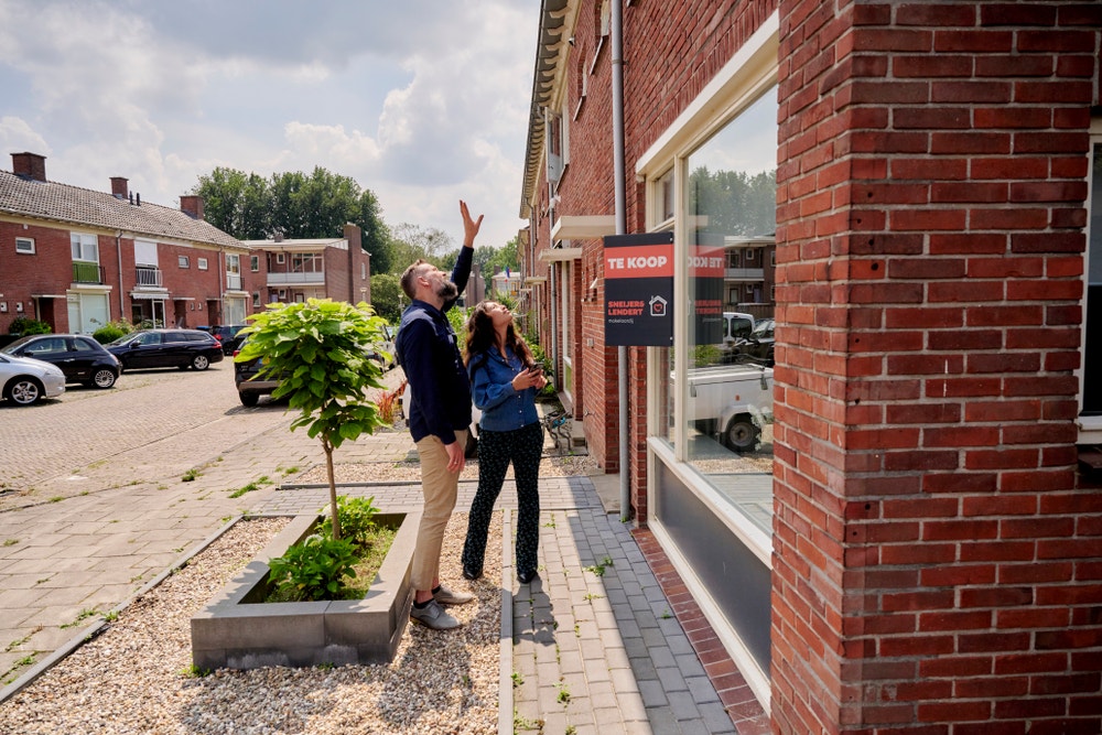 Stel staat voor te koop bord