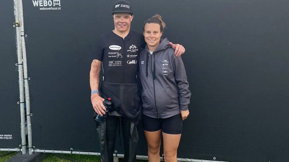 Philipp Bosshard mit Coach
