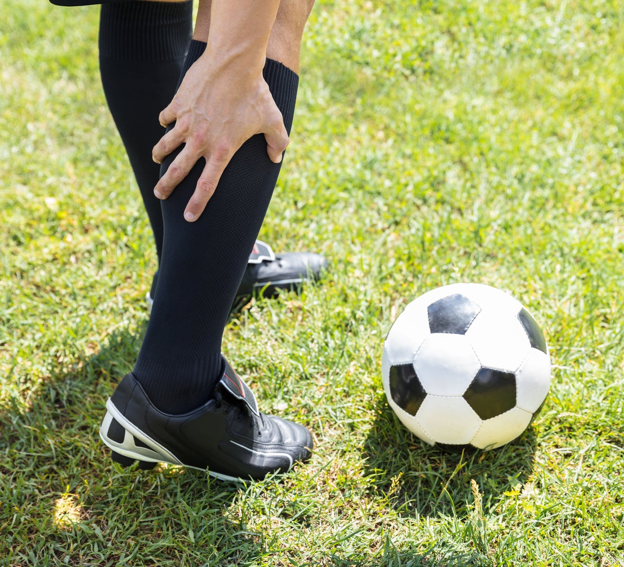 Zerrung während dem Fussball