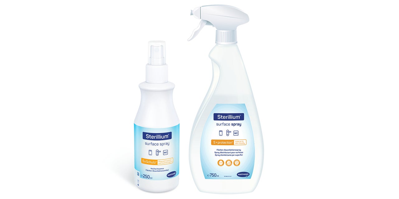 sterillium surface spray gross