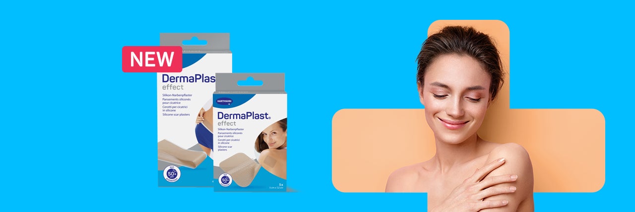 DermaPlast® effect le pansement en siliconés pour cicatrice