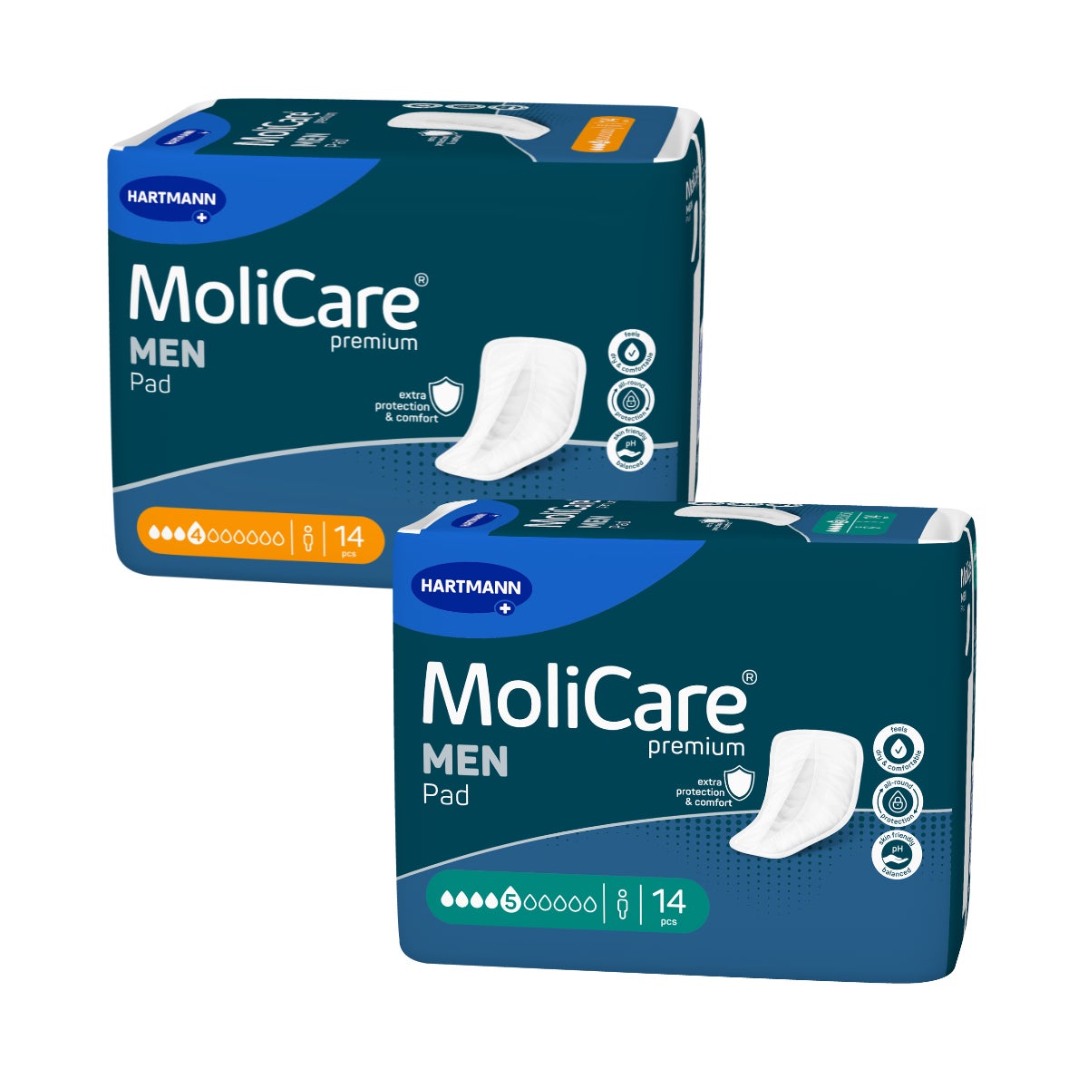 Produits MoliCare® pour l'incontinence modérée