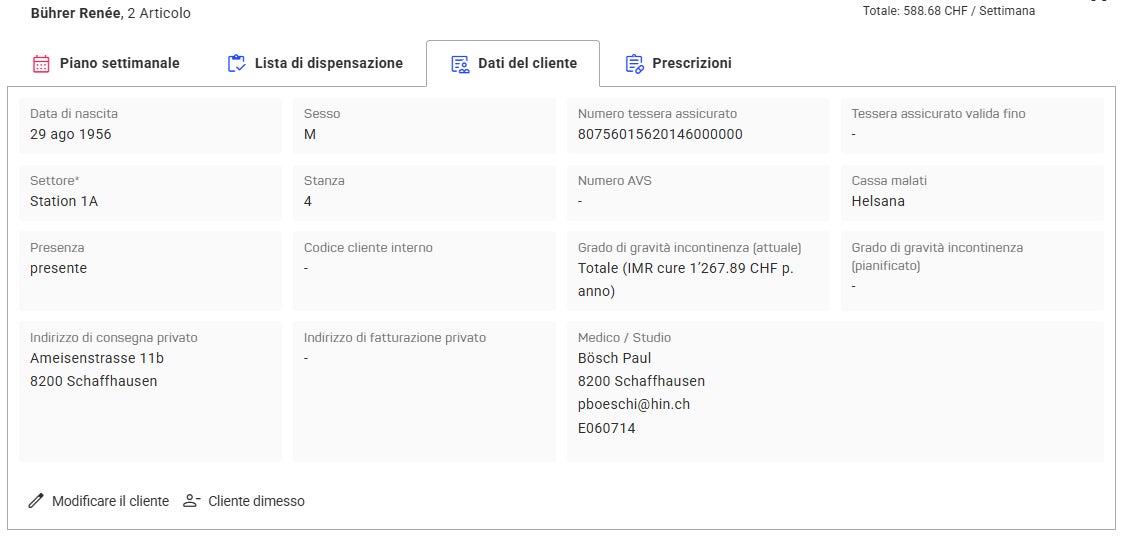 easyCare Cliente IT