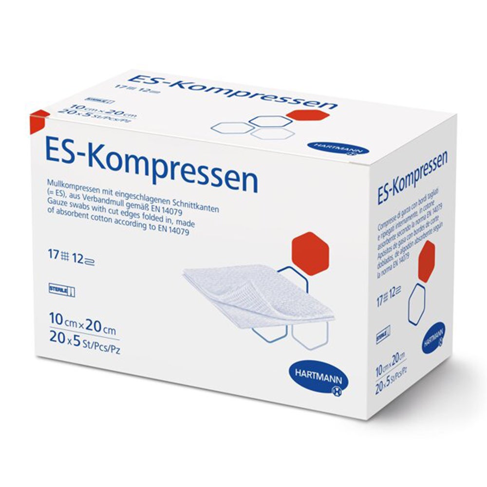 ES Kompressen Typ 17 unsteril 5x5