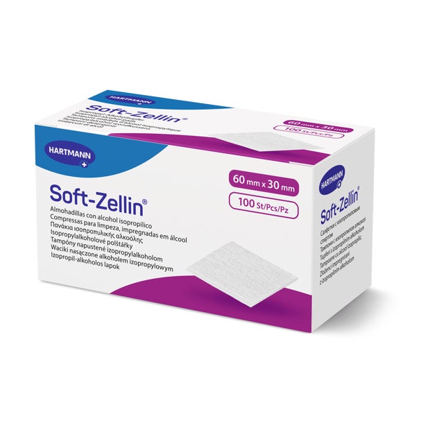 Soft Zellin Alkoholtupfer