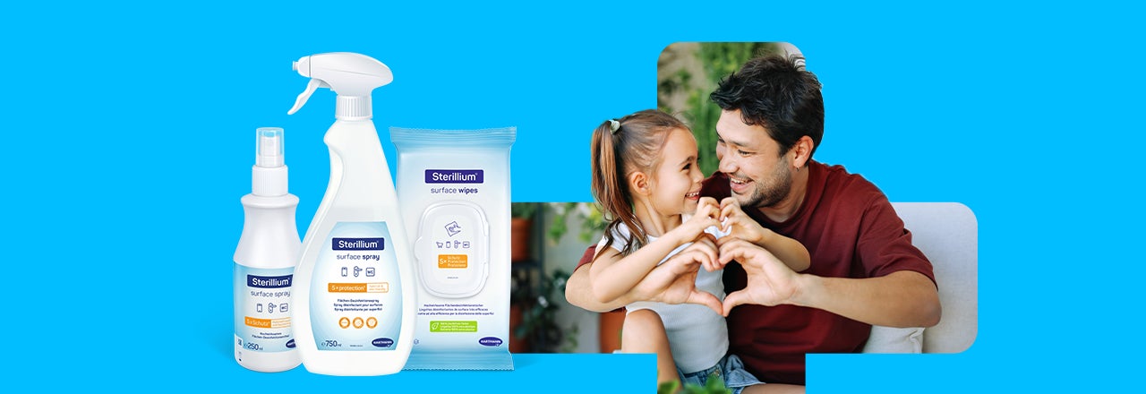 Il trio Sterillium® per la disinfezione delle superfici