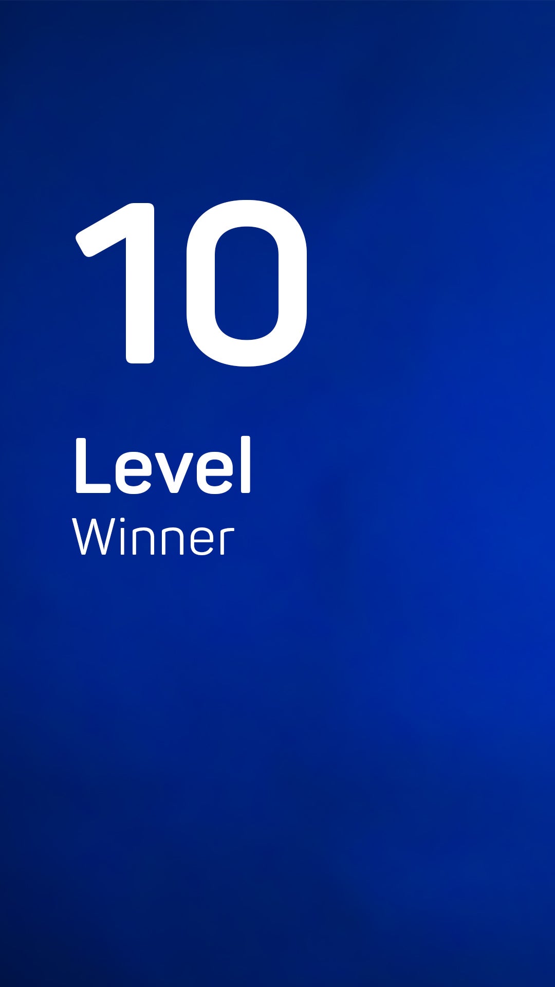 Game Level10 winner