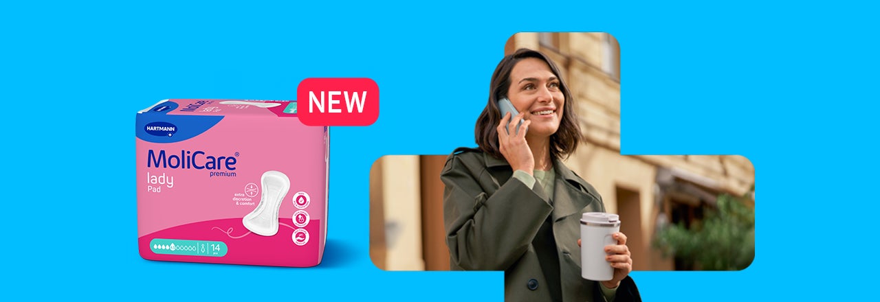 Die neue MoliCare® lady Pad Generation - Ab sofort erhältlich