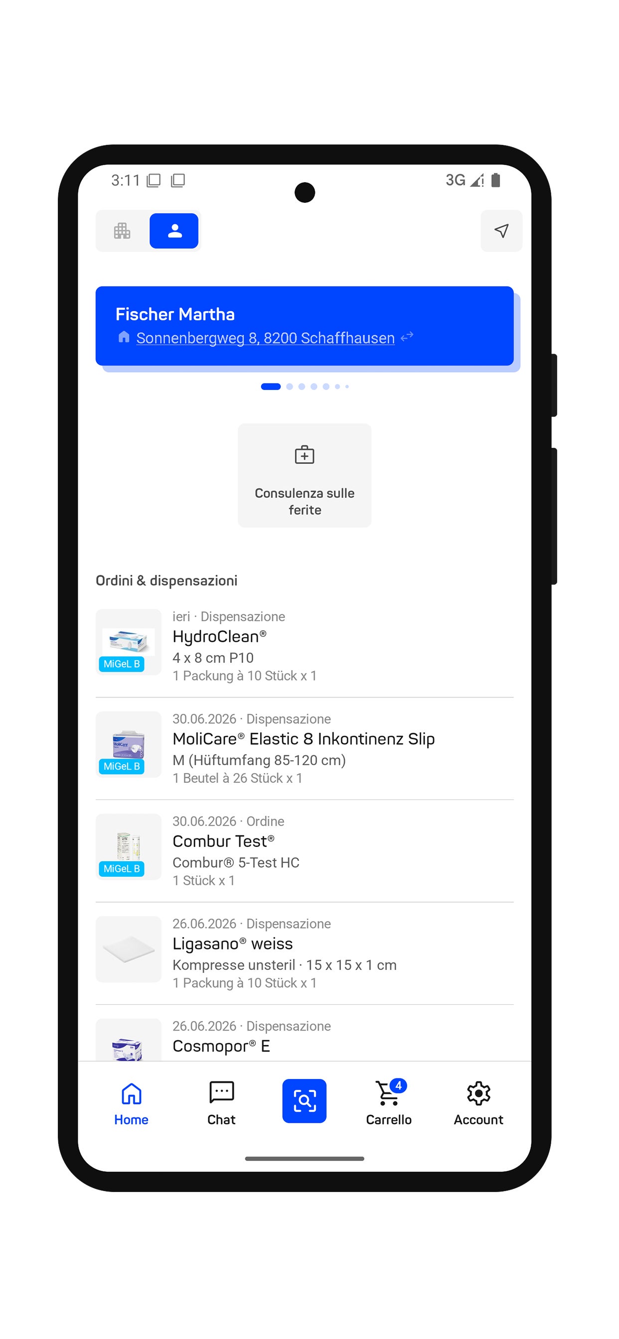 App IT home client framed