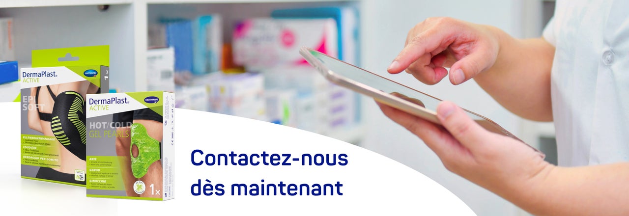 Merci de l’intérêt que vous portez à DermaPlast® ACTIVE.