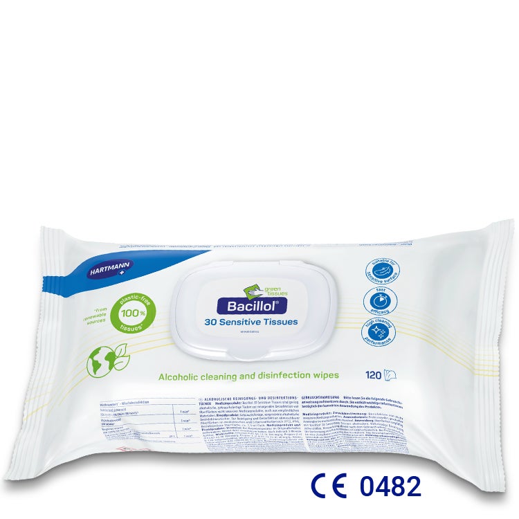 Verpackung Bacillol 30 Sensitive Green Tissues