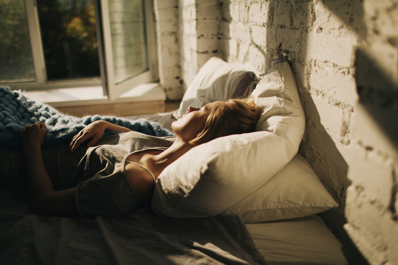 Femme qui dort