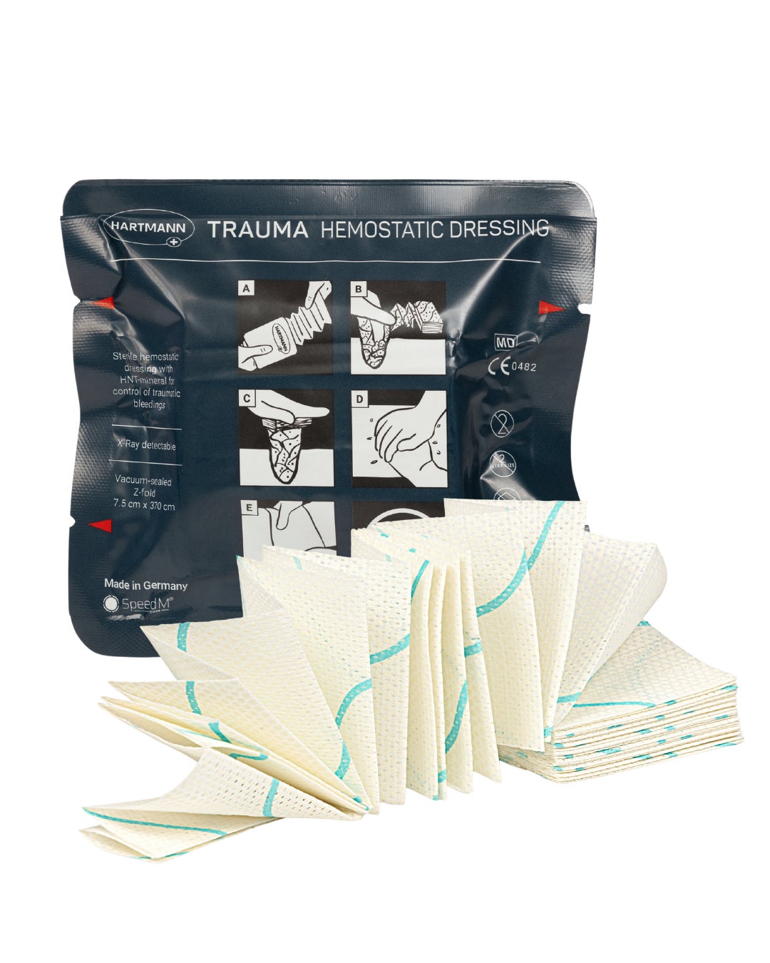 trauma hemostatic dressing