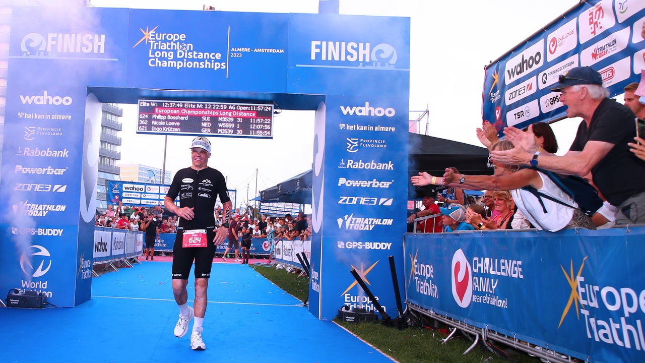 Philipp Bosshard Zieleinlauf Ironman