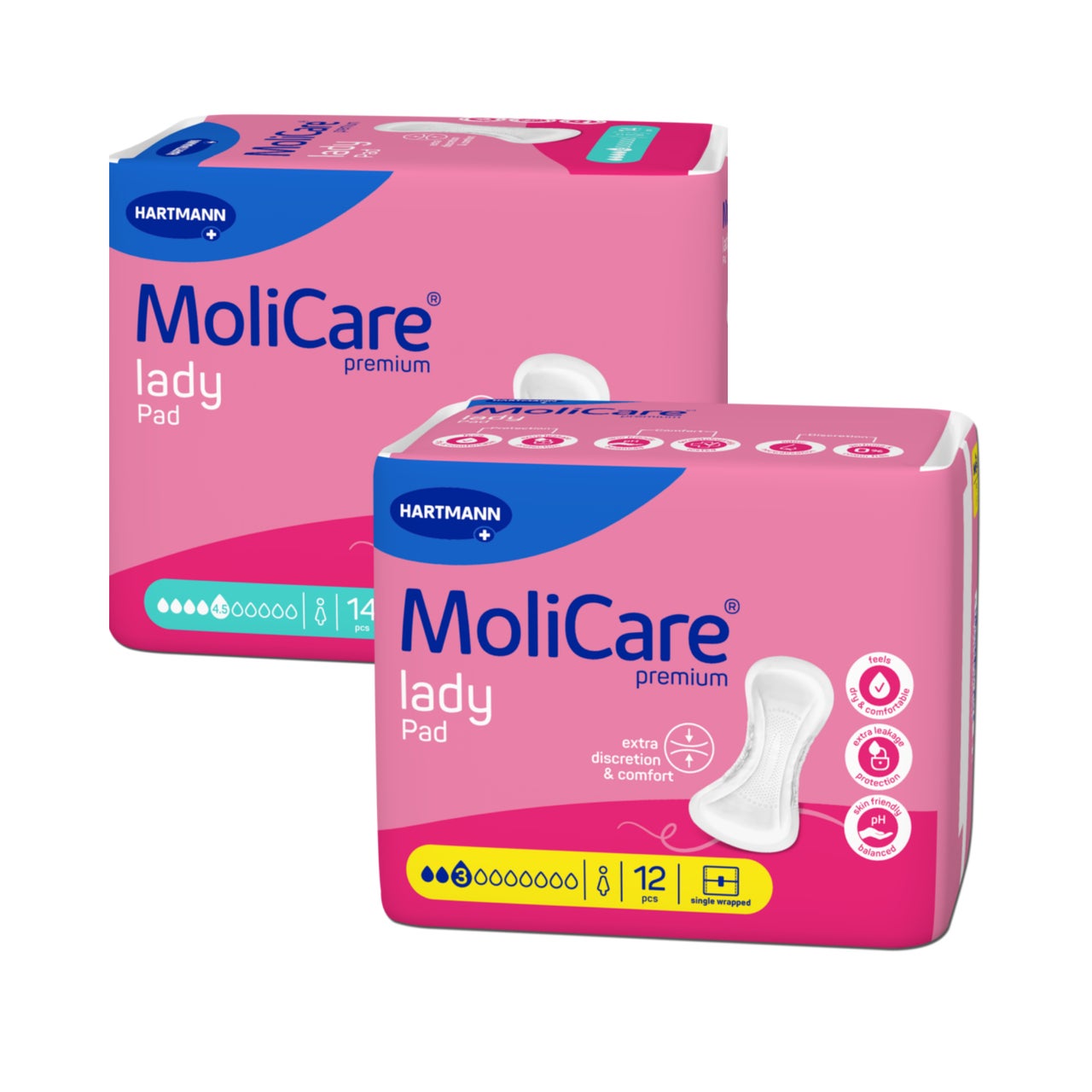MoliCare® lady Pad 3 und 4.5 Tropfen