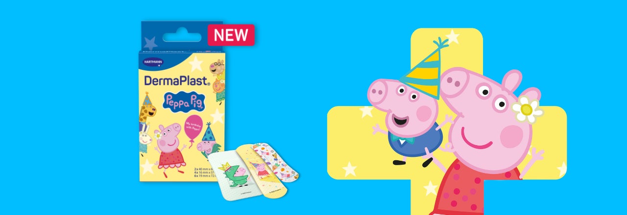 Peppa Pig incontra DermaPlast®