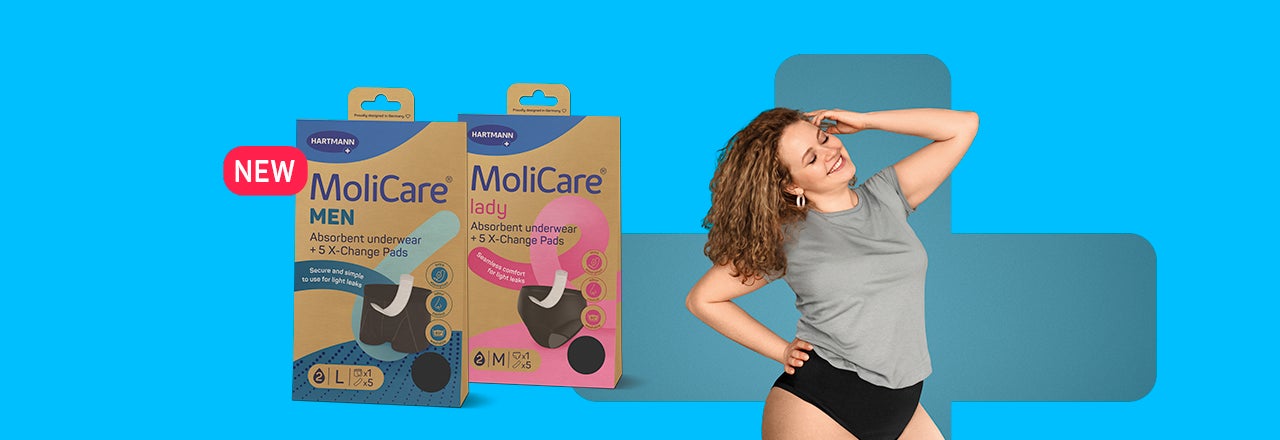 Sous-vêtements absorbants avec X-Change Pads