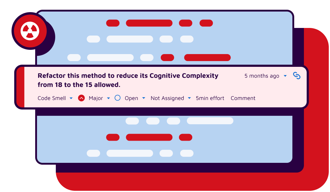 code is flagged for cognitive complexity