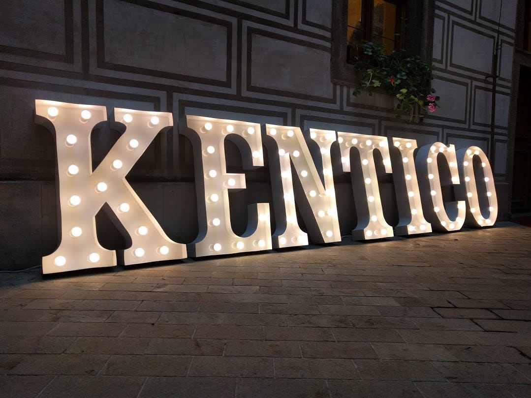Kentico Connection conference v12